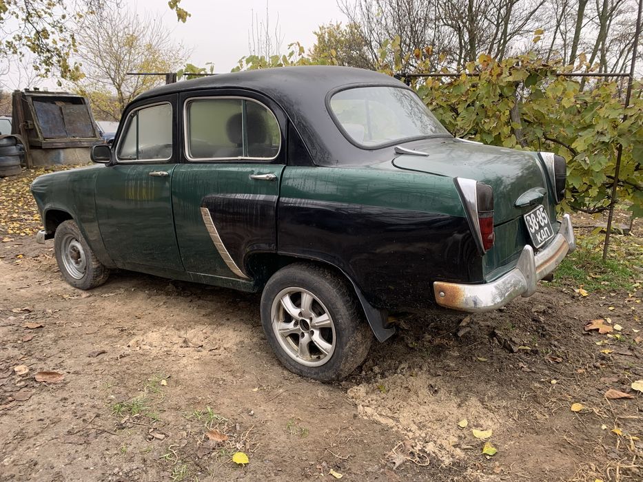Москвич 402 редкий 1955 года