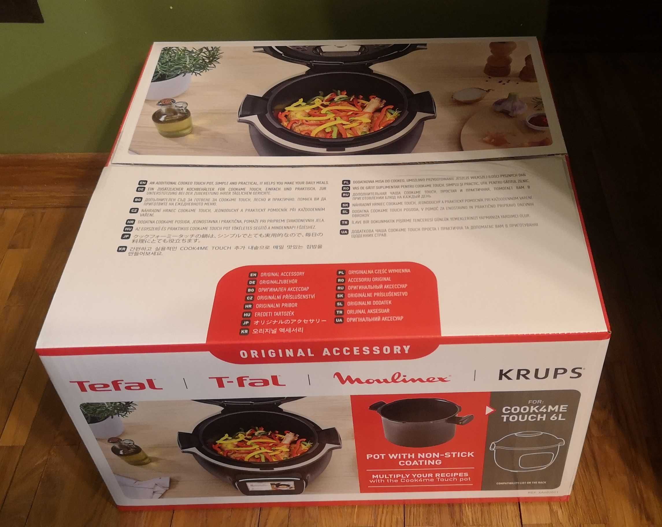 Multicooker Tefal COOK4ME TOUCH WiFi CY912830 EPC z dodatkową misą