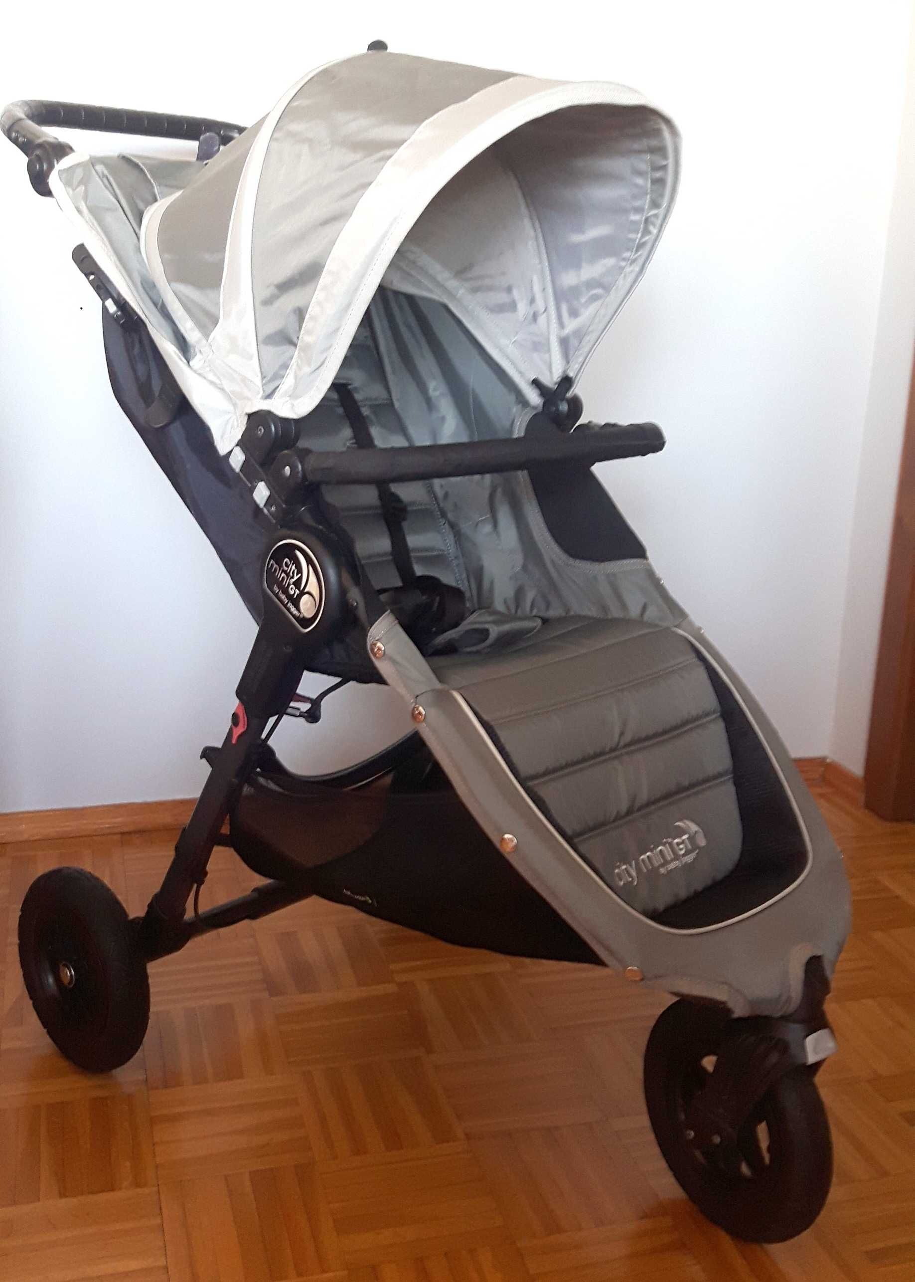 Wózek Baby Jogger City Mini GT + pałąk+folia przeciwdeszczowa+śpiwór