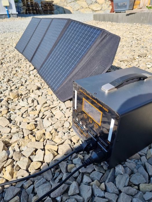 ДБЖ ИБП UPS Портативна зарядна станція, виробляє від сонця 1000Вт