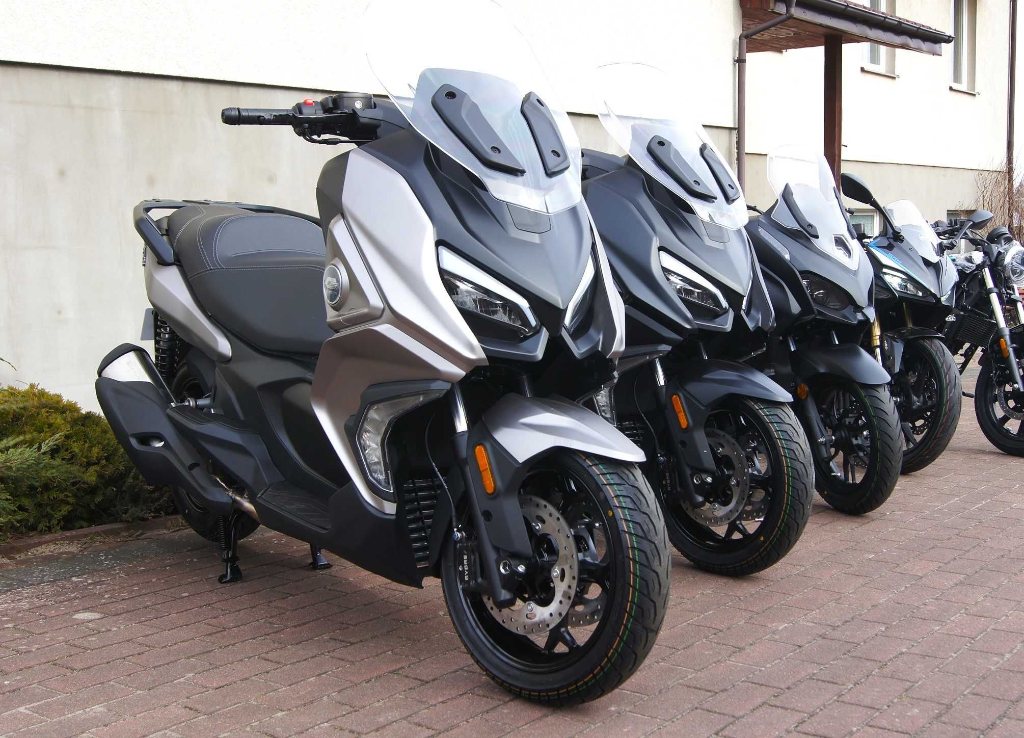 Qjmotor FORT 350 ABS bez kluczykowy 34 kM  e.szyba  Panel TFT