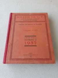 Boletim da C. P. - Janeiro a Dezembro de 1937 (Comboios e Ferrovias)