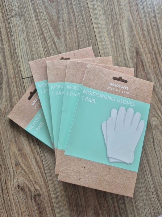 Rękawice do pielęgnacji dłoni. Zestaw 5 sztuk