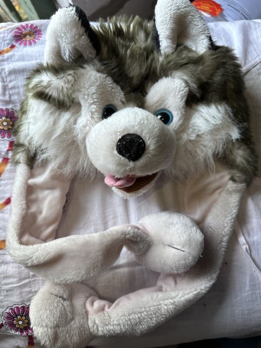 Шапка волка, один размер на взрослого