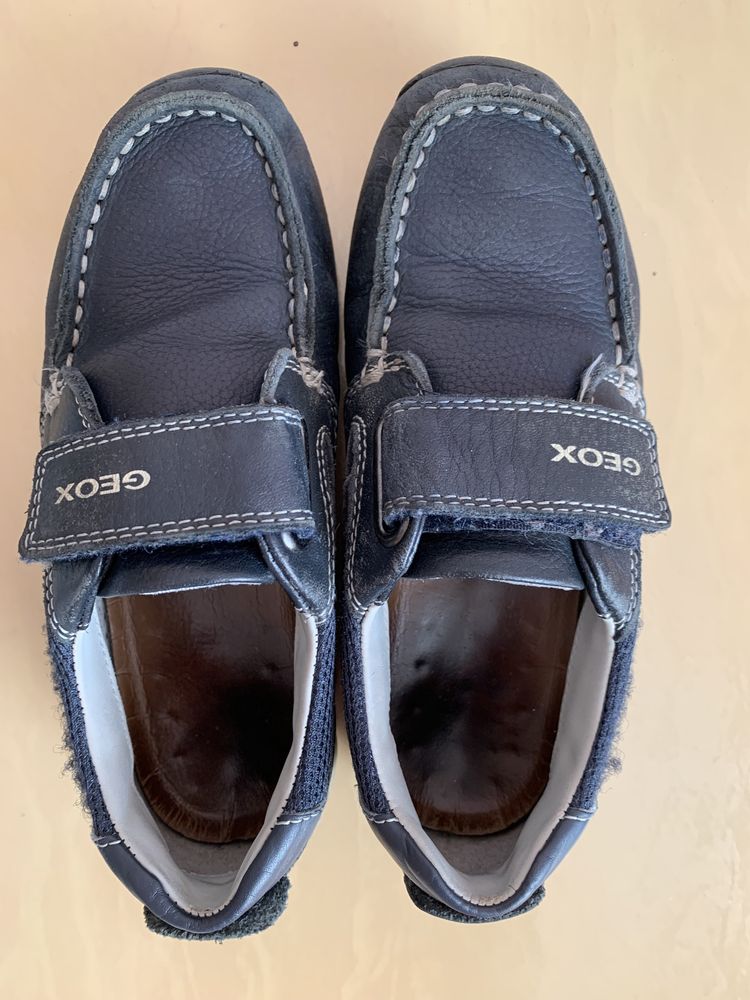 Мокасины туфли Geox 32 р, 21,5 см, мокасіни для хлопчика