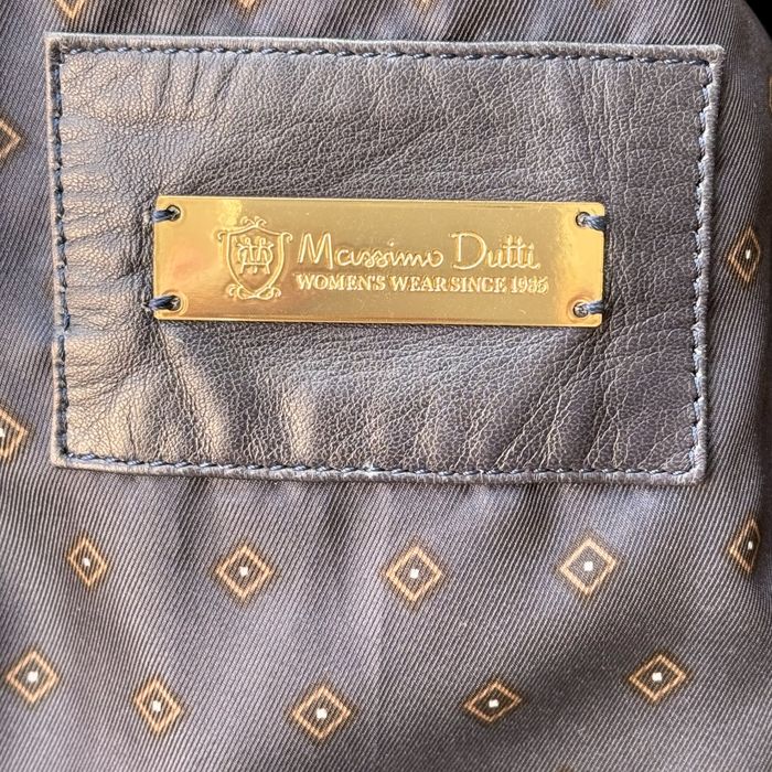 Blusão Massimo Dutti em pele, s (usado 1 vez)