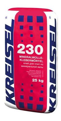 Клей для минеральной ваты "LEPSTYR W 230" "Kreisel" 25 кг