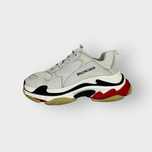 Oryginalne Buty Balenciaga Triple S Białe