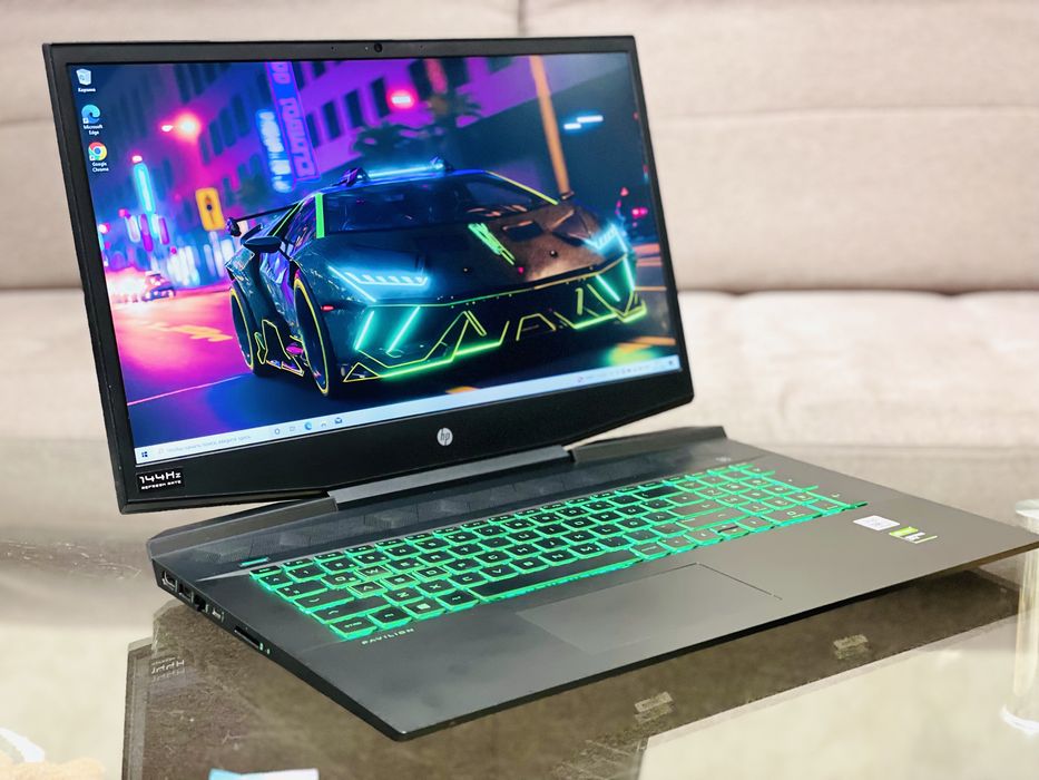 HP 17 Gaming/FHD/IPS/i7-10750H/4.5 GHZ/16 ГБ/SSD 512/UHD Graphics /2ГБ