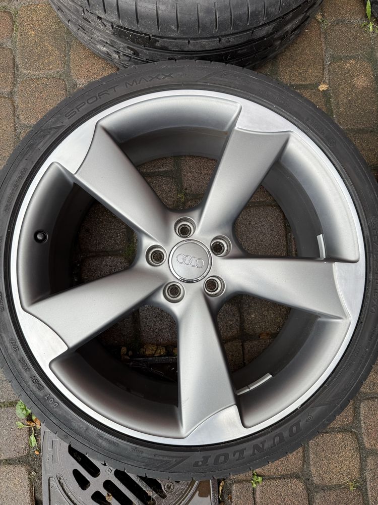 Alufelgi Felgi Koła Audi Rotor 255/35 R20 4G0 A6 C7 S6 Dunlop