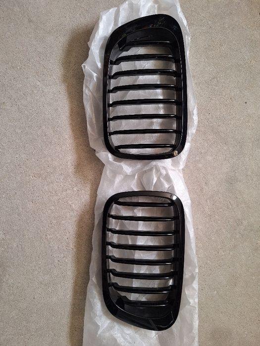 Grelhas frontais pretas bmw E46 coupé/cabrio 03-06