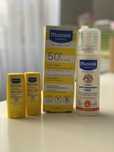 Дитячі сонцезахисні засоби, молочко від комарів Mustela