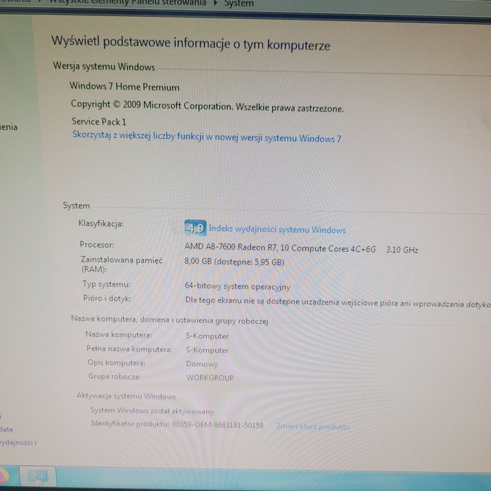 Zestaw komputerowy,  biurowy