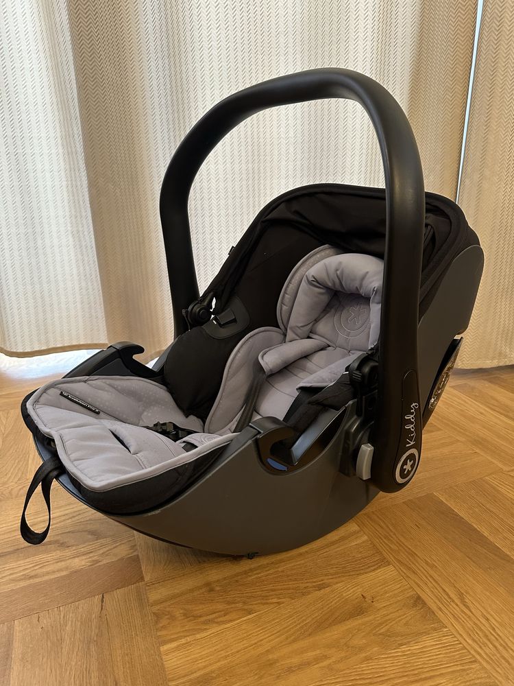 Nosidełko KIDDY Evolution Pro 2 + Baza Isofix + Adaptery