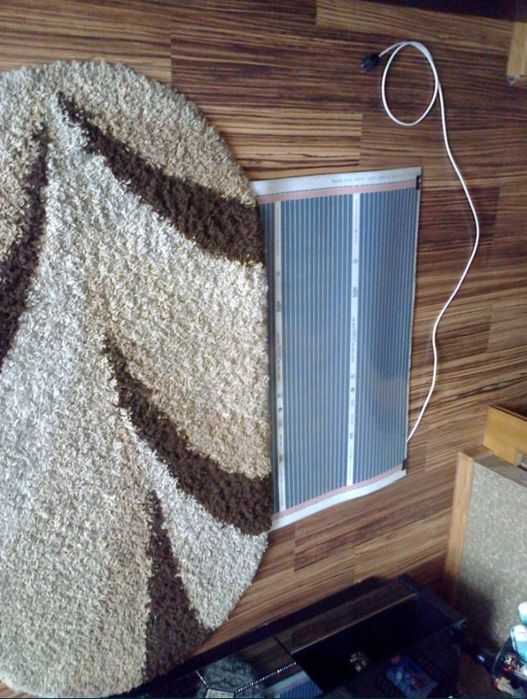 Термо коврик с инфракрасной плёнки