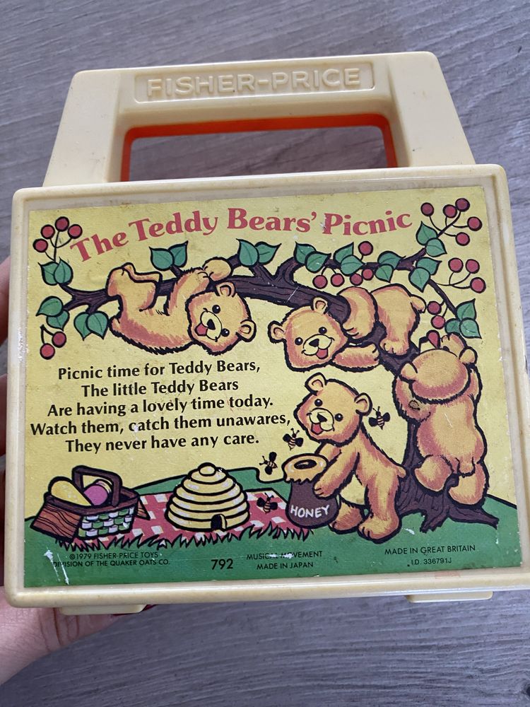 Fisher Price pozytywka Vintage
