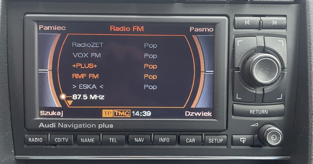 Radio Audi Navigation Plus A4 B6/7 A3 8p (nie do bmw) SUPER