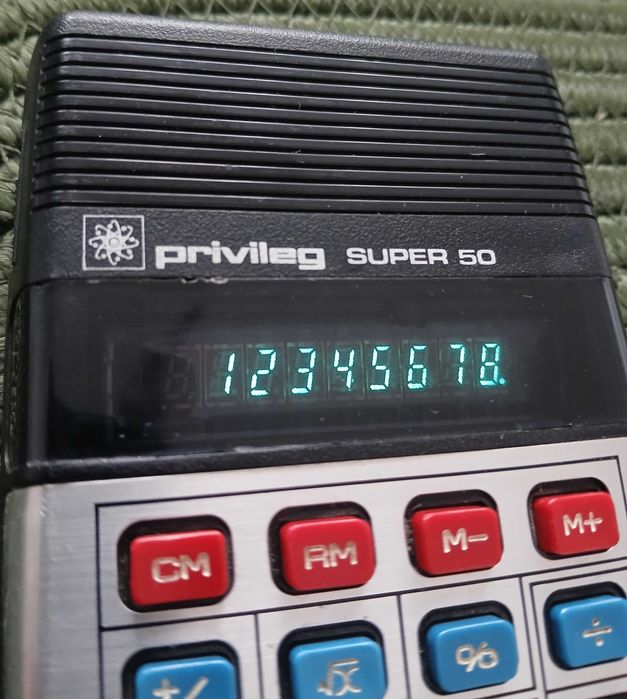Kalkulator vintage Privileg Super 50 możliwa zamiana
