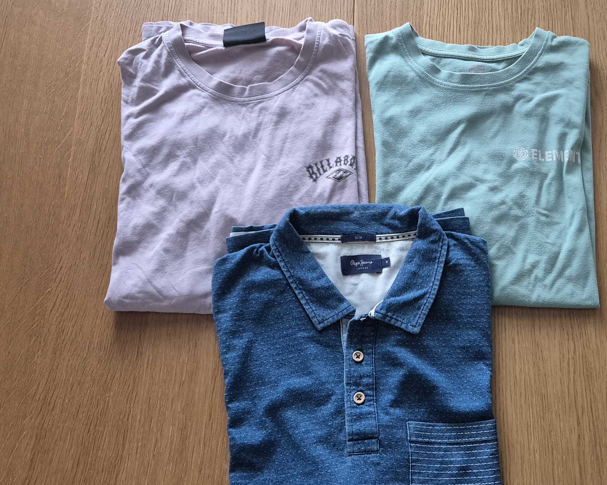 Conjunto de polo + 2 t-shirts homem tamanho M