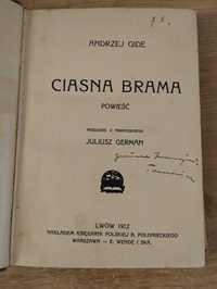 Andrzej Gide Ciasna brama Lwów 1912