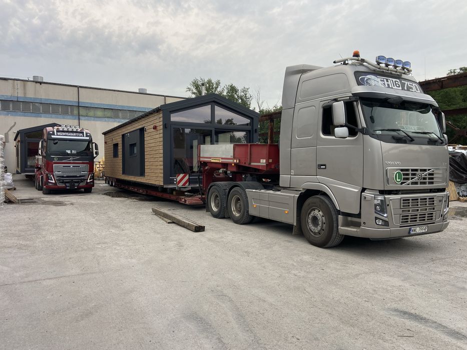 Transport niskopodwoziowy, transport sprzętu rolniczego, gabarytów