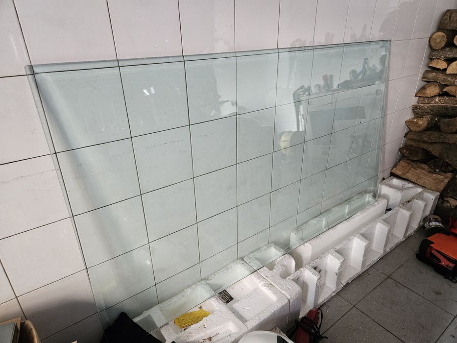 Tampo de Mesa vidro temperado e biselado 1.60 × 90