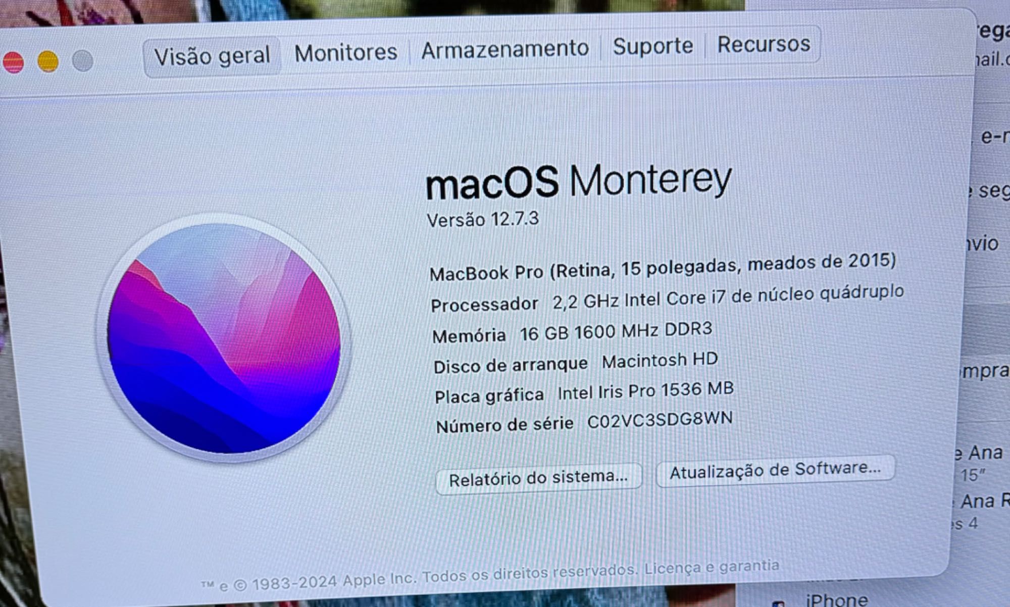 MacBook Pro 15.3 2015