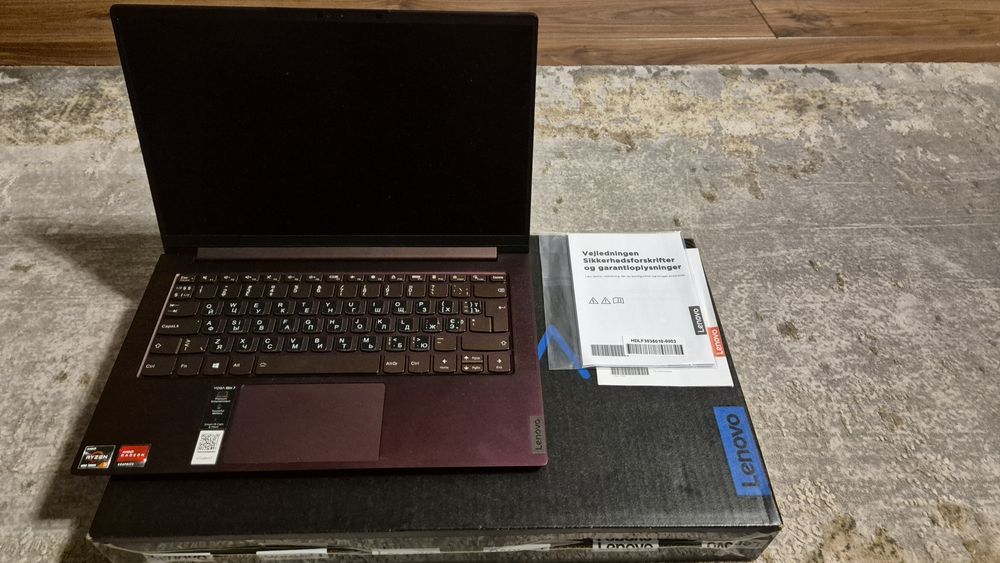 14'Full HD IPS Lenovo Yoga 7 Slim

• Процесор Ryzen 5 4500U
• Оператив