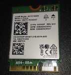 Karta sieciowa AX201NGW BT Intel DualBand 2,4GHz 5GHz