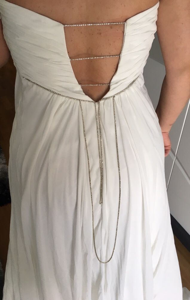 Vestido noiva com perolas