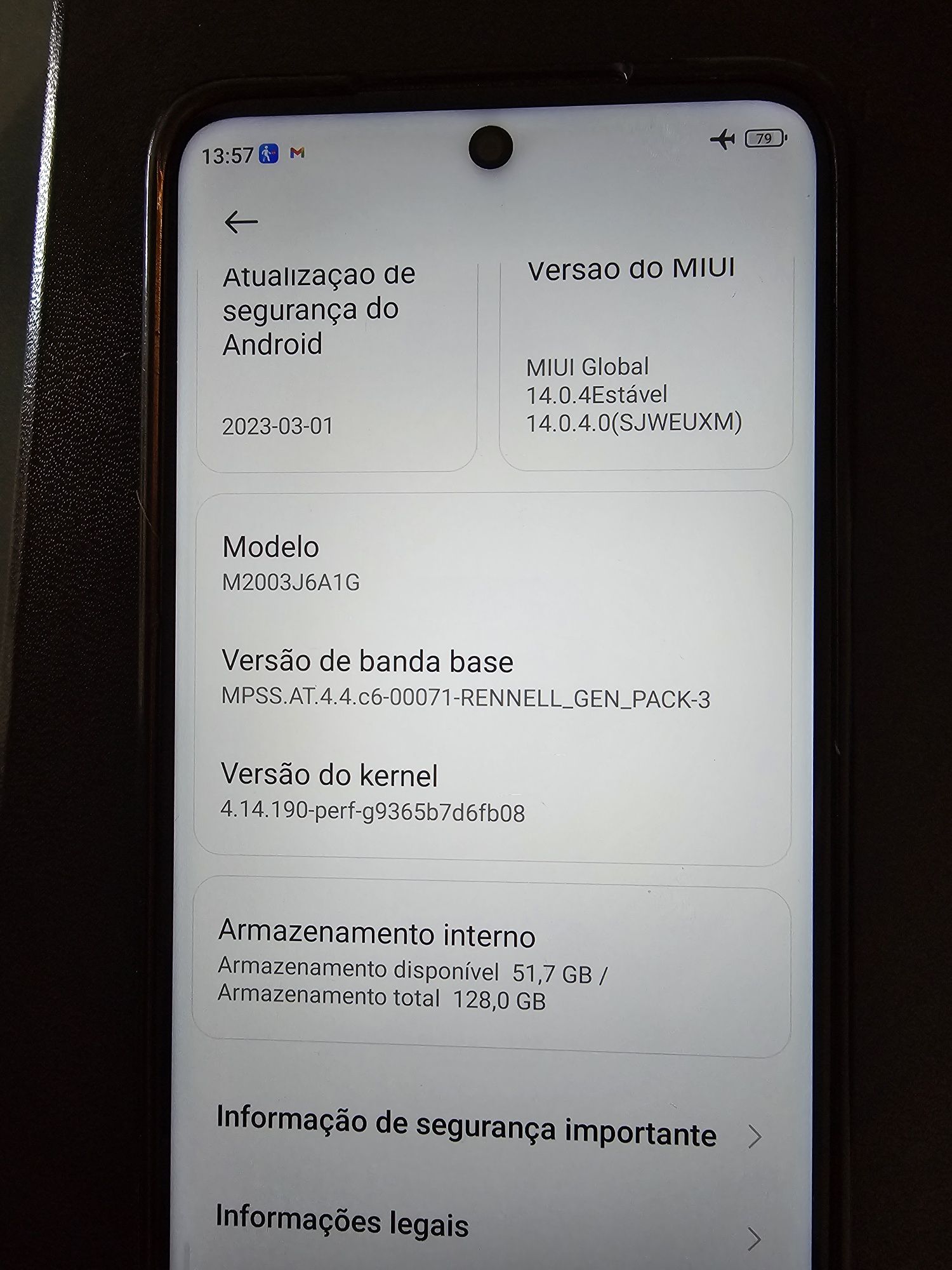 Xiaomi 9 S  como novo