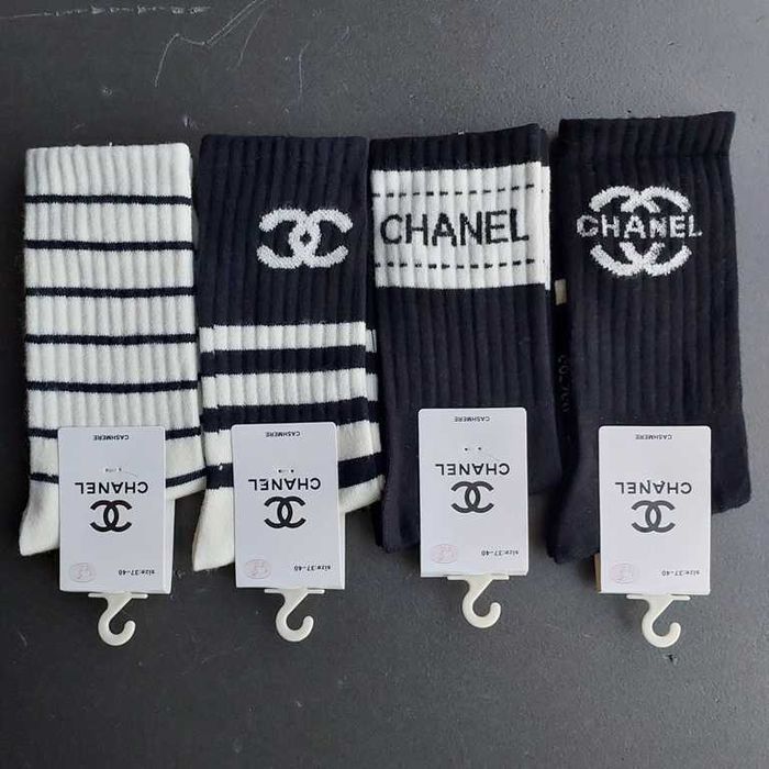 Теплі жіночі шкарпетки Louis Vuitton, Chanel. Теплые женские носки