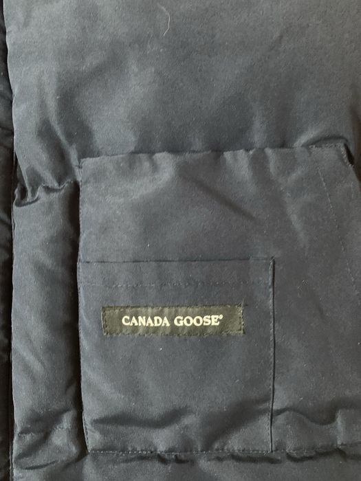 Дутая пуховая жилетка Canada goose оригинал идеал drill drip дрилл др