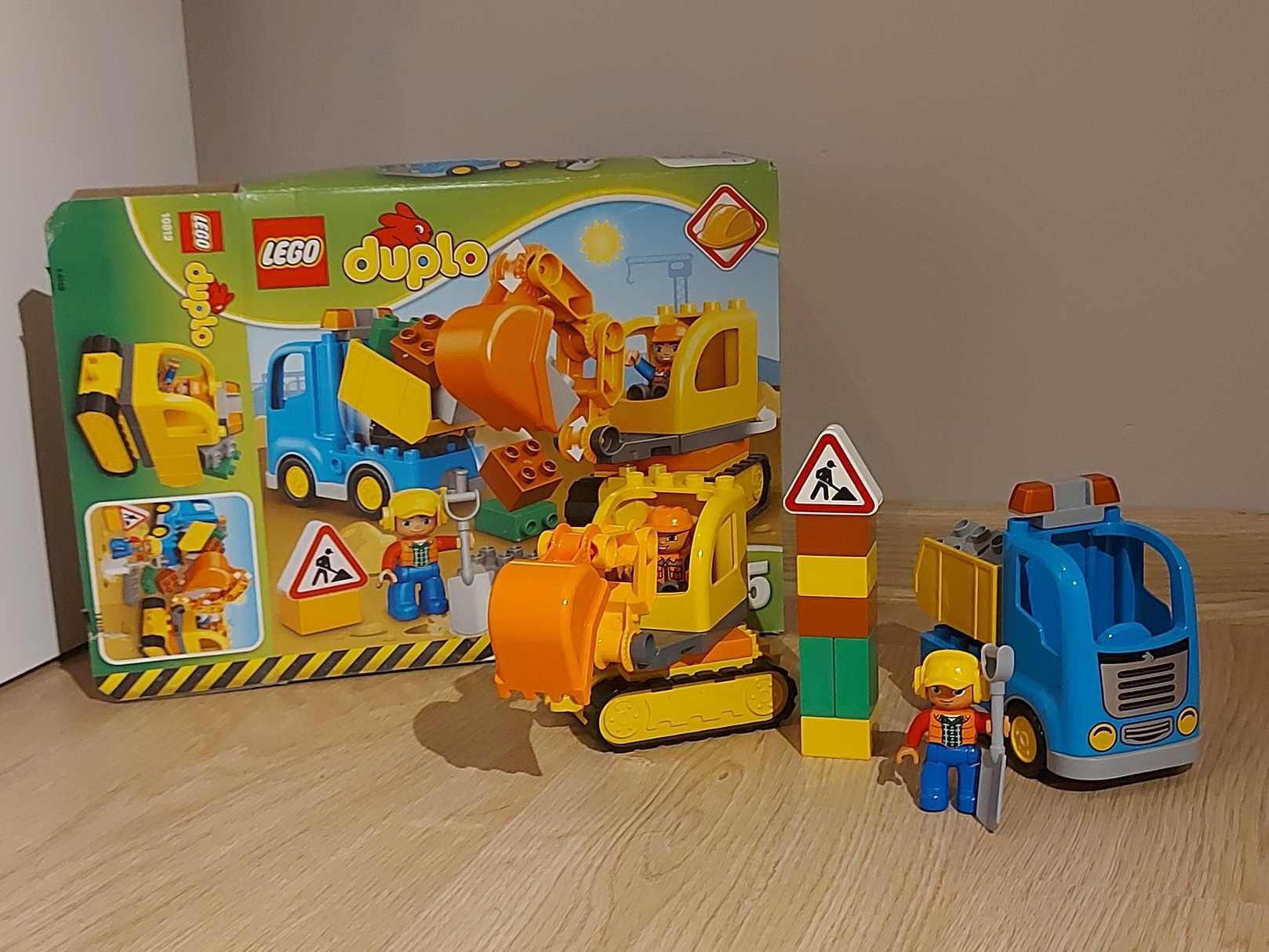 Ciężarówka i koparka gąsienicowa Lego Duplo 10812