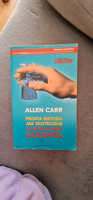 Allen Carr-Jak kontrolować alkohol. Książka działa!!