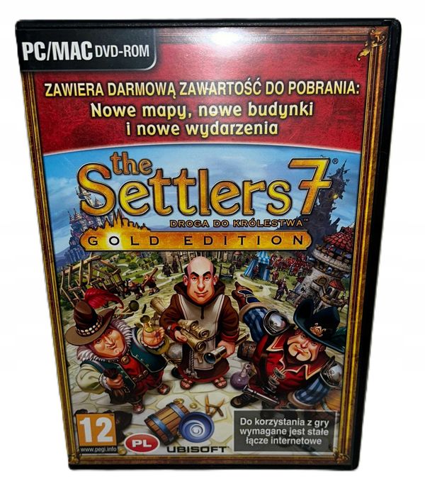 The Settlers 7 Droga Do Królestwa BOX PL - pudełko po grze