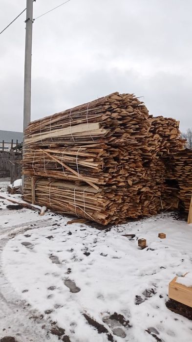 Дрова соснові (обрізки з пилорами, обапол)