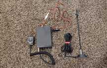CB Radio + antena  Uniden PRO 520xl