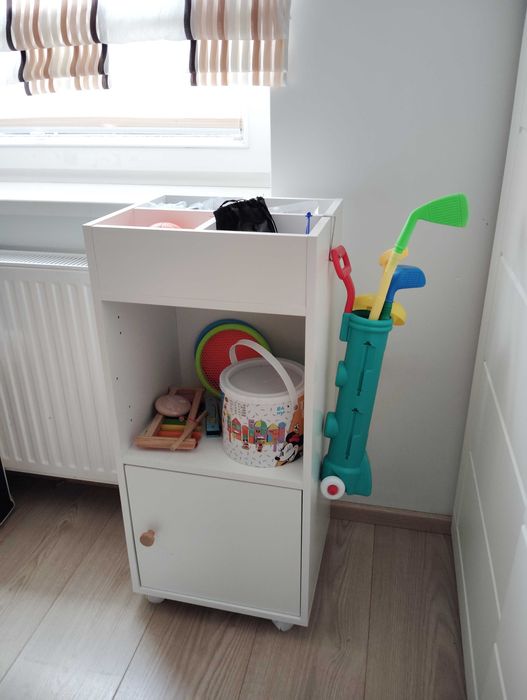 Szafka Regał na kółkach ze schowkami dla dziecka WAŻNE DO WTORKU