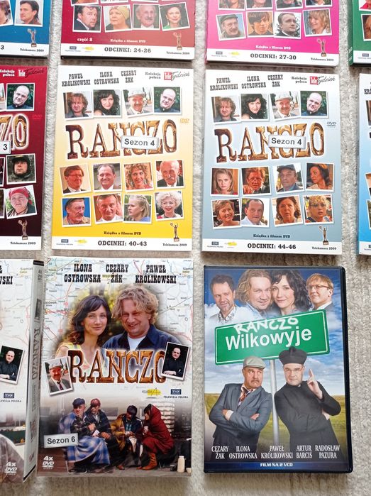 Serial RANCZO na DVD sezony  1 do 6 SUPER CENA + film Ranczo Wilkowyje