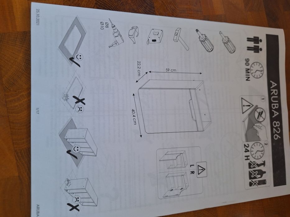 Szafka łazienkowa Aruba 826