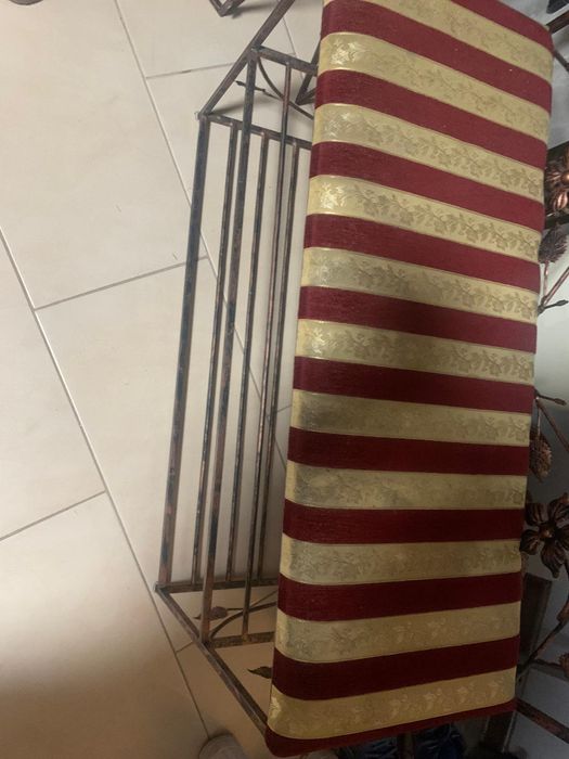 Meble do przedpokoju wieszak lustro kuta  półka na buty