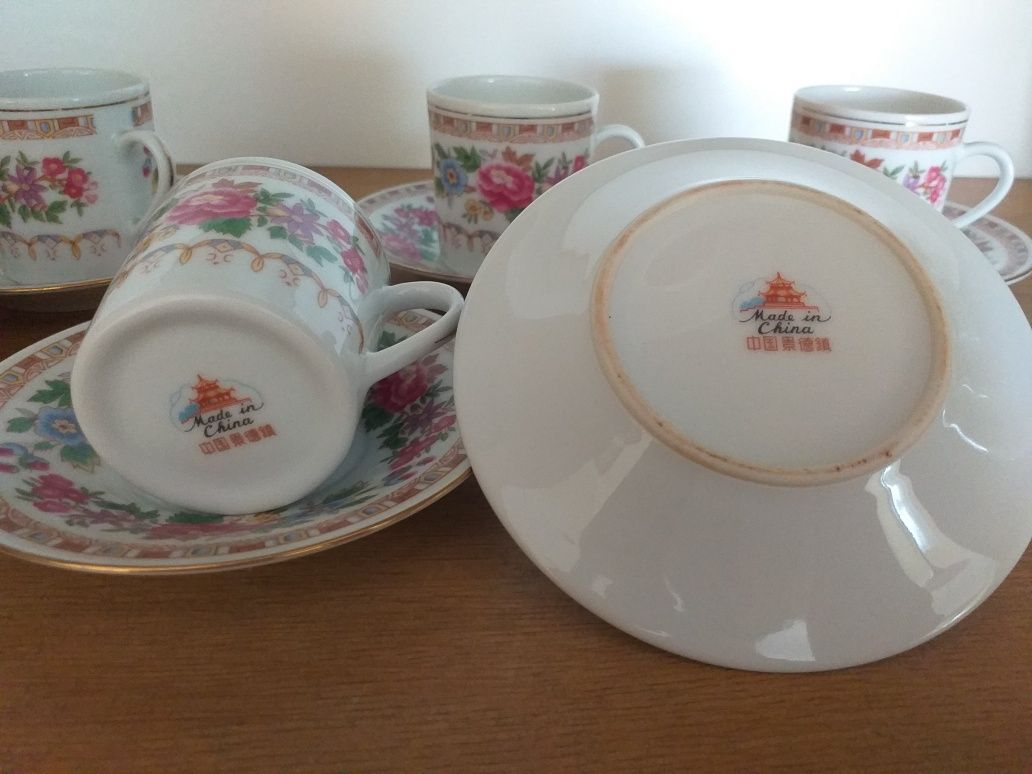 Zestaw prawdziwej chińskiej porcelany