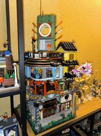 Lego 70620 Ninjago City місто ніндзяго БЕЗ ФІГУРОК