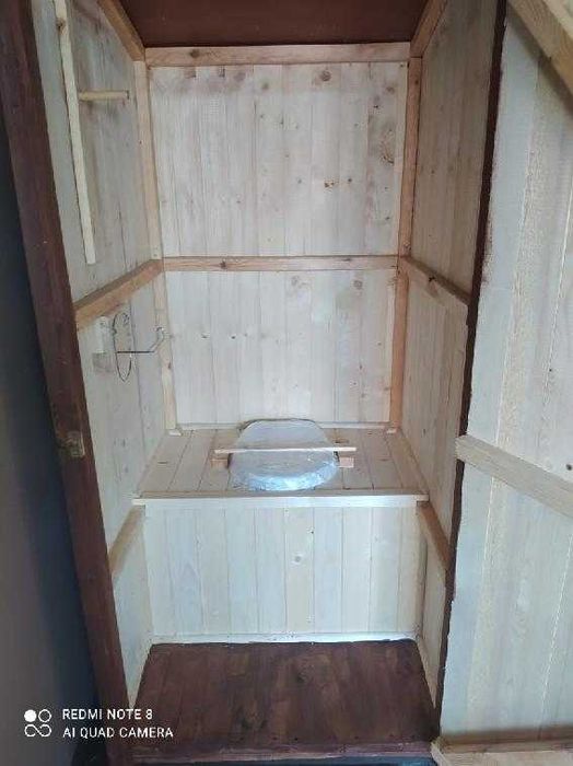 Toaleta nowa na działkę.