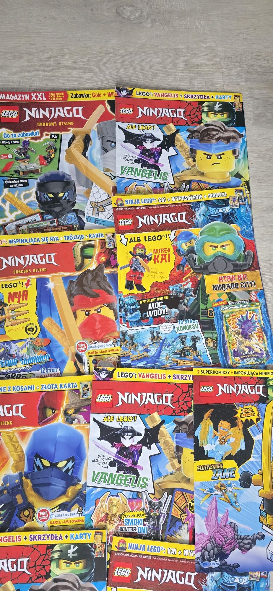 Lego ninjago książki komiksy