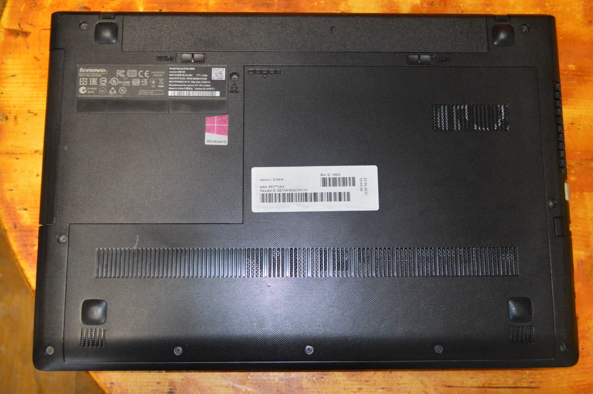 Ноутбук Lenovo G50-80 Core i7 8RAM/256