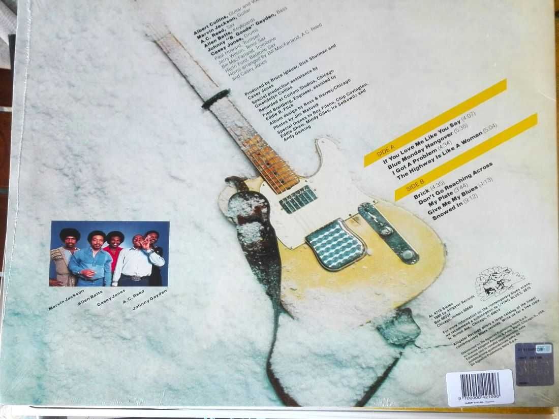 Disco de Vinil LP Albert Collins - Frostbite Novo selado