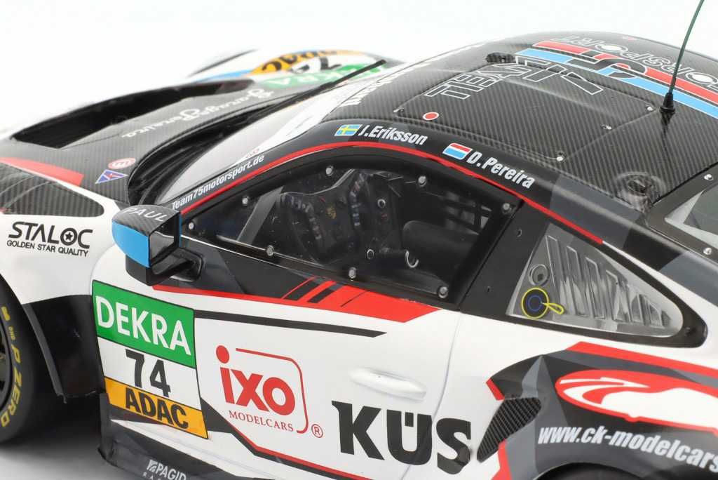 Model 1:18 Ixo Porsche 911 GT3 R #74 ADAC GT Masters 2021 Team75