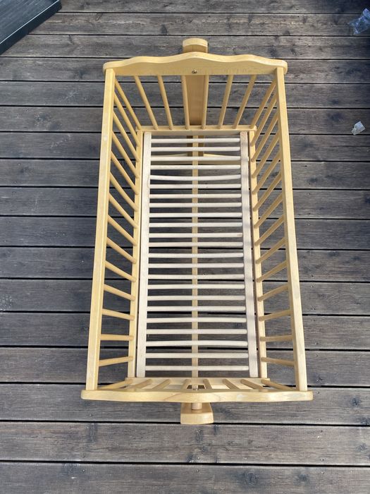 kołyska drewniana Gluck drewno bukowe